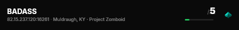 BADASS live status badge