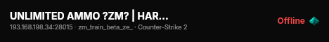 UNLIMITED AMMO ?ZM? | HARDCORE <=== live status badge