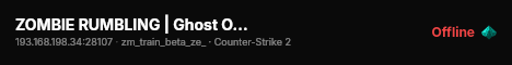 ZOMBIE RUMBLING | Ghost Of zWorld live status badge