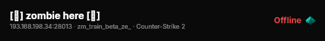 [🔥] zombie here [🔥] live status badge