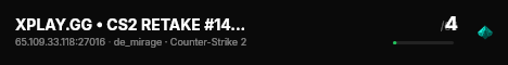 XPLAY.GG • CS2 RETAKE #144 • [FI] live status badge