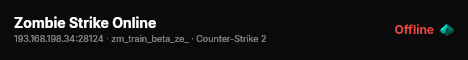 Zombie Strike Online live status badge