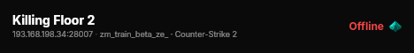 Killing Floor 2 live status badge