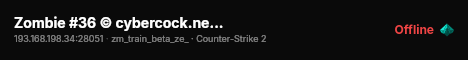 Zombie #36 © cybercock.net (Only ZM, 💚) live status badge
