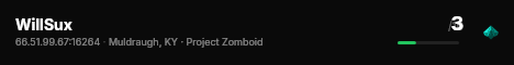 WillSux live status badge