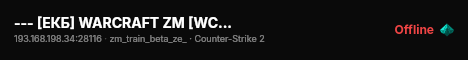 --- [ЕКБ] WARCRAFT ZM [WCS] ? СКИНЫ live status badge