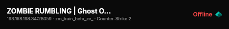 ZOMBIE RUMBLING | Ghost Of zWorld live status badge