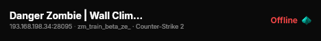 Danger Zombie | Wall Climbing live status badge