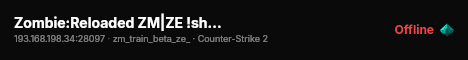 Zombie:Reloaded ZM|ZE !shop (Free Credits) live status badge