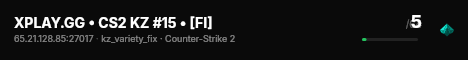XPLAY.GG • CS2 KZ #15 • [FI] live status badge