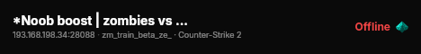*Noob boost | zombies vs humans* live status badge
