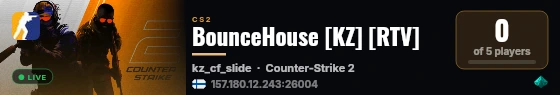 BounceHouse [KZ] [RTV] live status badge