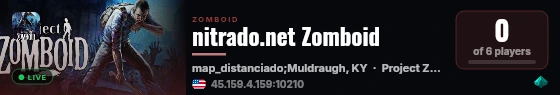 nitrado.net Zomboid live status badge