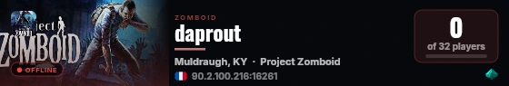 daprout live status badge