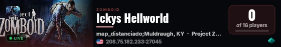 Ickys Hellworld live status badge