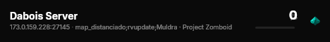 Dabois Server live status badge