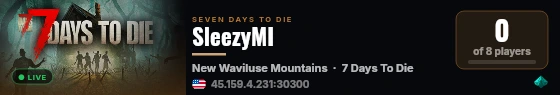 SleezyMI live status badge