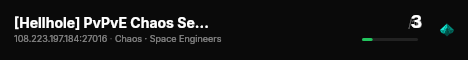 [Hellhole] PvPvE Chaos Server live status badge