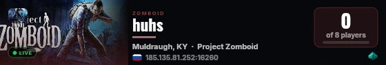 huhs live status badge