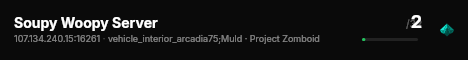 Soupy Woopy Server live status badge