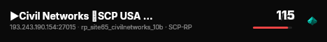 ►Civil Networks ▌SCP USA ▌C.I. ▌Custom ▌Breach Queue� live status badge