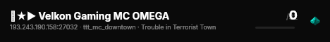 🌟★▶ Velkon Gaming MC OMEGA live status badge