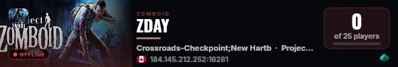 ZDAY live status badge