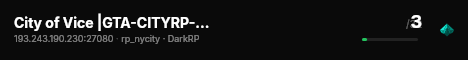 City of Vice |GTA-CITYRP-HEISTS| *ALPHA* live status badge