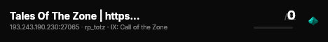 Tales Of The Zone | https://discord.gg/55b7sHQusn live status badge