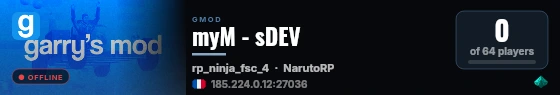 myM - sDEV live status badge
