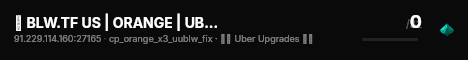 █ BLW.TF US | ORANGE | UBER UPGRADES █ live status badge
