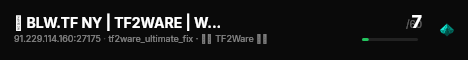 █ BLW.TF NY | TF2WARE | WARIOWARE █ live status badge