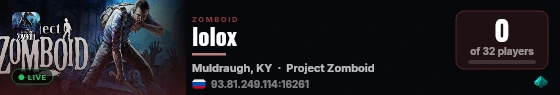 lolox live status badge