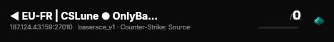 ◄ EU-FR | CSLune ● OnlyBaceRace - Skins - Rank  ► live status badge