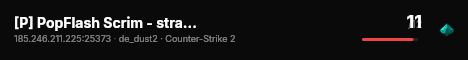 [P] PopFlash Scrim - strasbourg - 12 live status badge