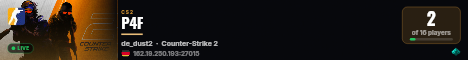 P4F live status badge