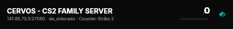 CERVOS - CS2 FAMILY SERVER live status badge