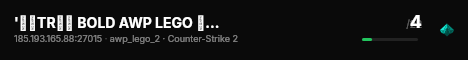 '☪️【TR】☪️ BOLD AWP LEGO ⭐ discord.gg/boldcs2 live status badge