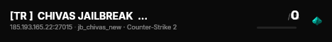 [TR ]  CHIVAS JAILBREAK  - TEKRARDAN BASLIYORUZ!!! - live status badge