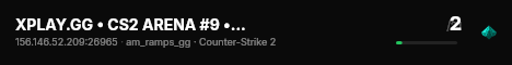 XPLAY.GG • CS2 ARENA #9 • [TR] live status badge