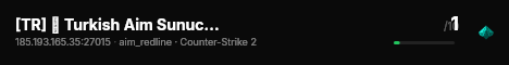 [TR] ☪️ Turkish Aim Sunucusu |CS2AC AKTİF !ws !knife !glov live status badge