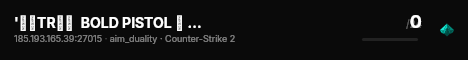 '☪️【TR】☪️  BOLD PISTOL ⭐ discord.gg/boldcs2 live status badge