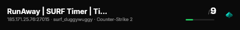RunAway | SURF Timer | Tier 1-2 | Easy - runawaytr.com live status badge