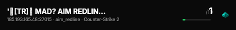 '☪️[TR]☪️ MAD? AIM REDLINE│Custom Silahlar│!market live status badge