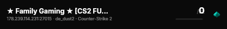 ★ Family Gaming ★ [CS2 FUN #] ⚫ live status badge