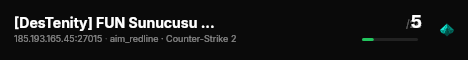 [DesTenity] FUN Sunucusu  !ws !knife +FPS-LAG - prooyun.net live status badge