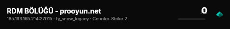 RDM BÖLÜĞÜ - prooyun.net live status badge
