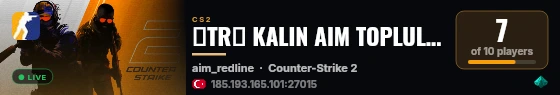 ☪️TR☪️ KALIN AIM TOPLULUĞU | discord.gg/kalin live status badge