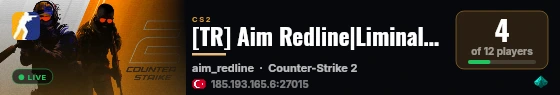 [TR] Aim Redline|Liminal WorSe | .gg/liminalworse live status badge