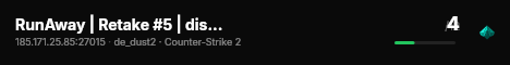 RunAway | Retake #5 | discord.gg/runaway [TR] live status badge